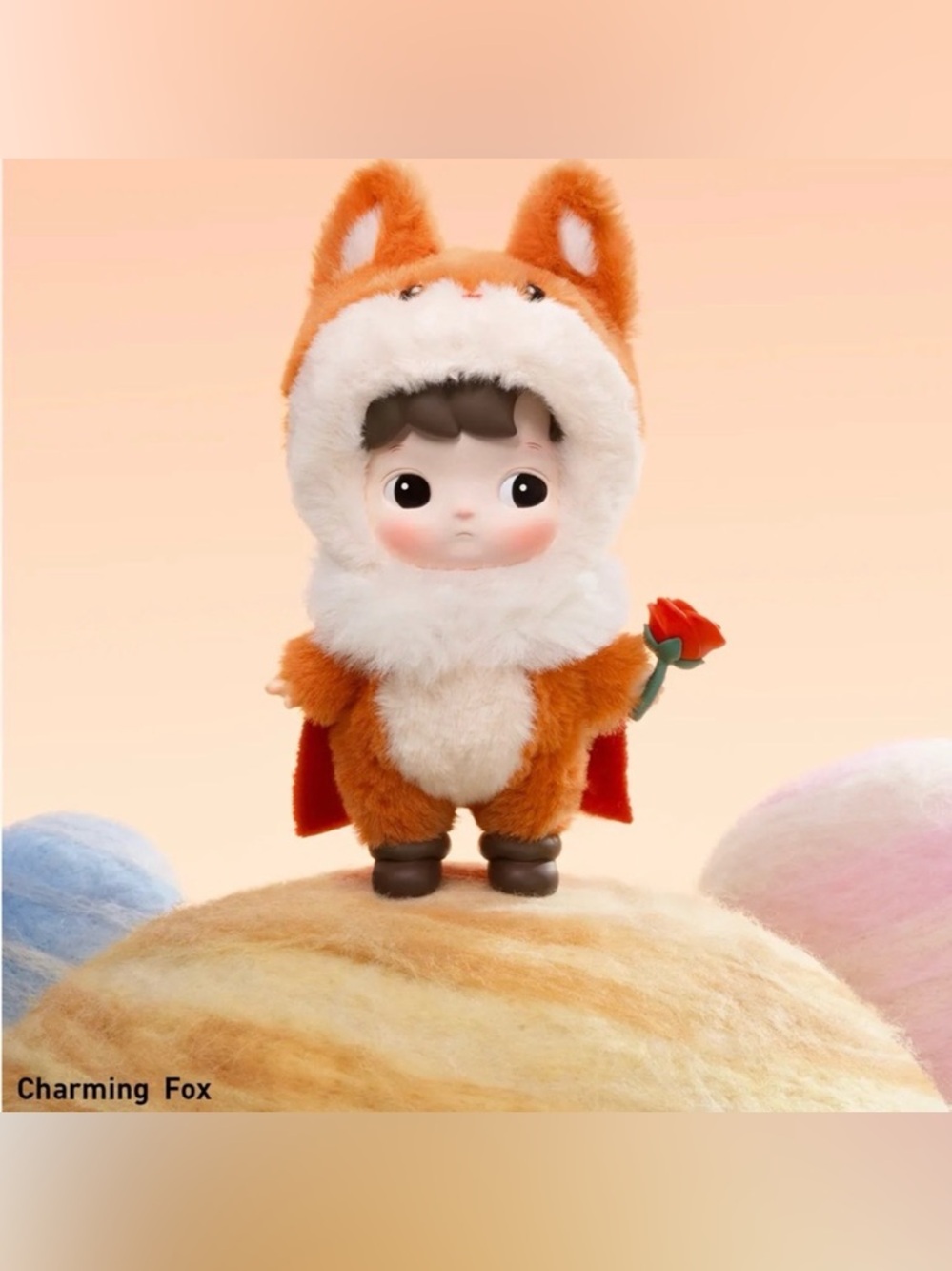 Pop Mart HaciPupu Snuggle with You Charming Fox 🦊
